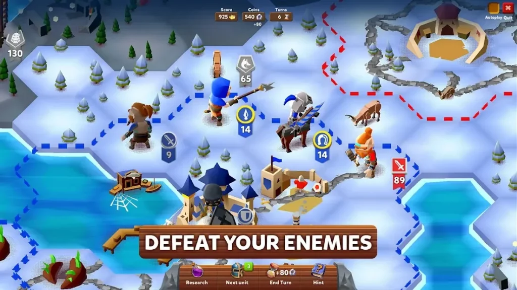 Hexapolis: пошаговая цивилизация битва 4X игра screenshot