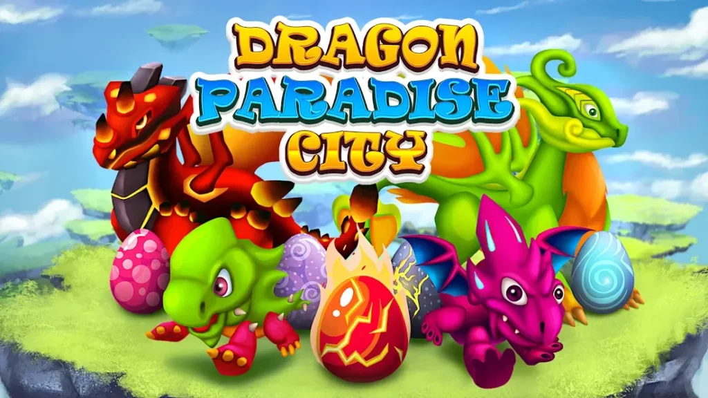Dragon Paradise City: Breeding War Game screenshot