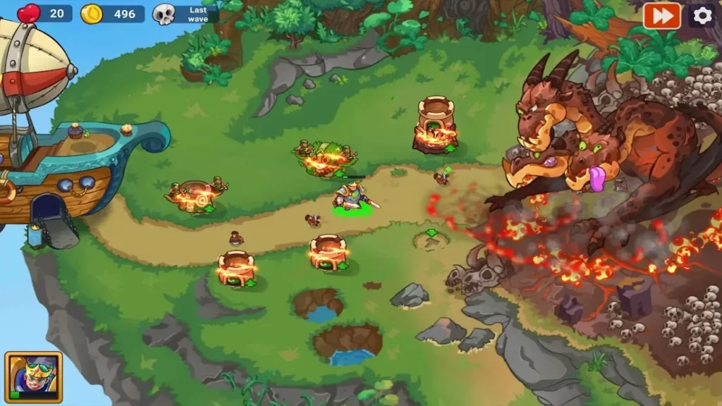 King of Defense 2: Epic Tower Defense screenshot