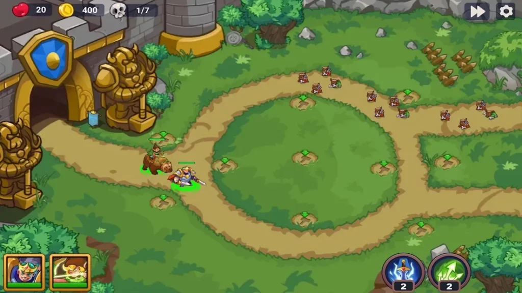 King of Defense 2: Epic Tower Defense screenshot