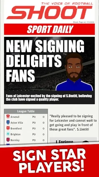 Club Soccer Director 2022 - Футбольный менеджмент screenshot