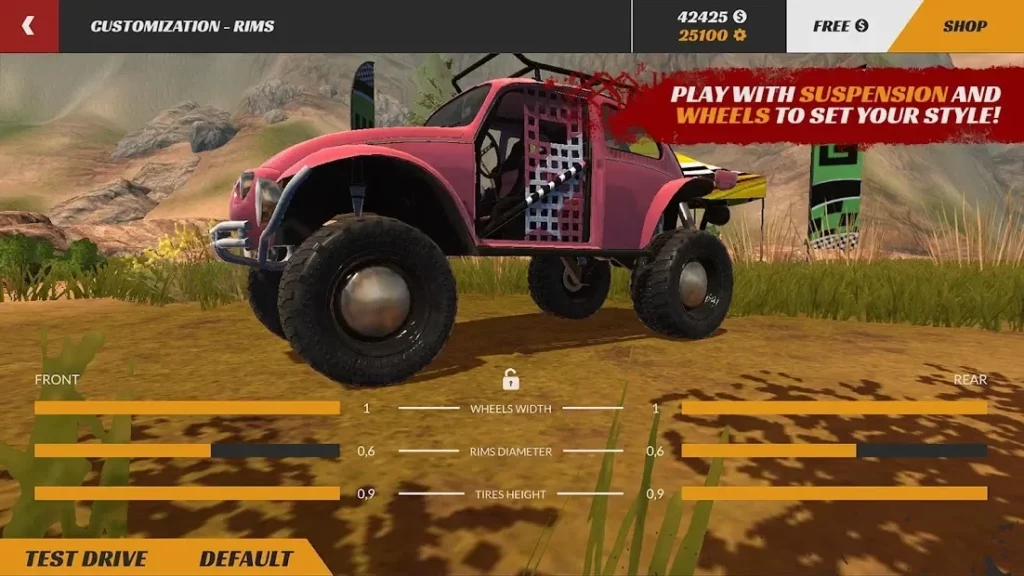 Offroad PRO - Clash of 4x4s screenshot