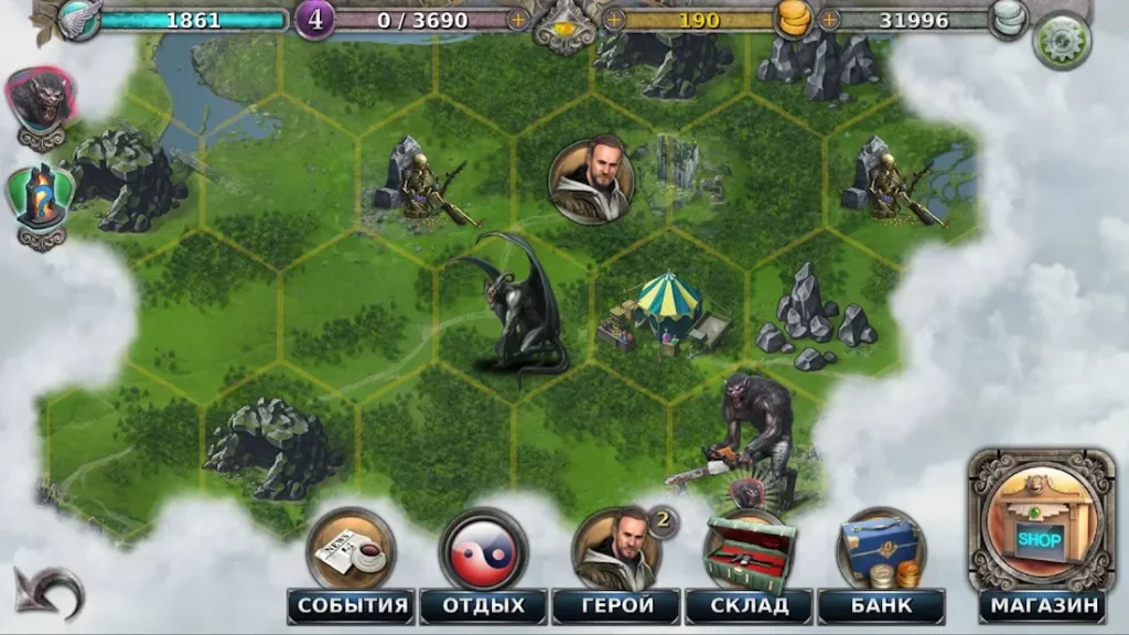 Gunspell - Match-3 Пазл РПГ screenshot