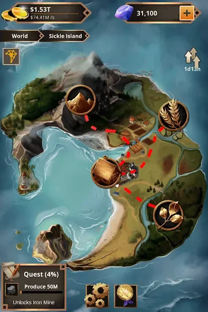 Idle Trading Empire screenshot