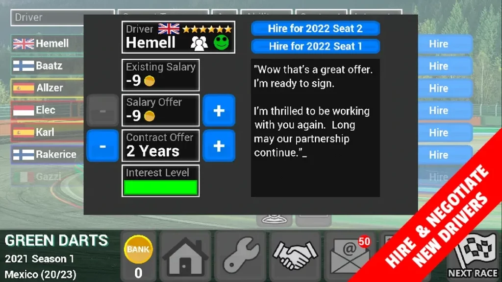 FL Racing Manager 2021 Pro screenshot