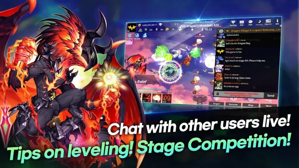 Dragon Village X : Idle RPG screenshot