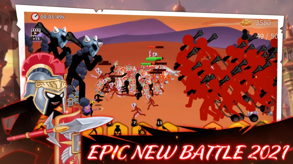 Stickman Battle 2: Empires War screenshot