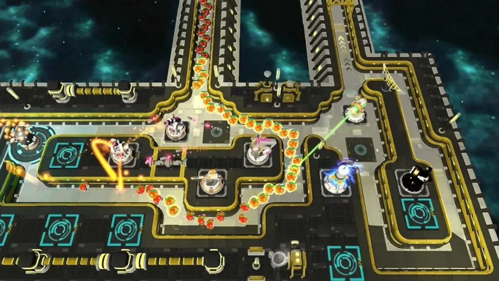 Sci Fi Tower Defense Offline Game. Module TD screenshot