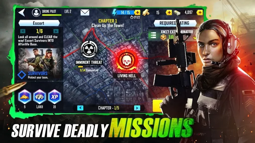 Drone 4: Zombie Strike screenshot