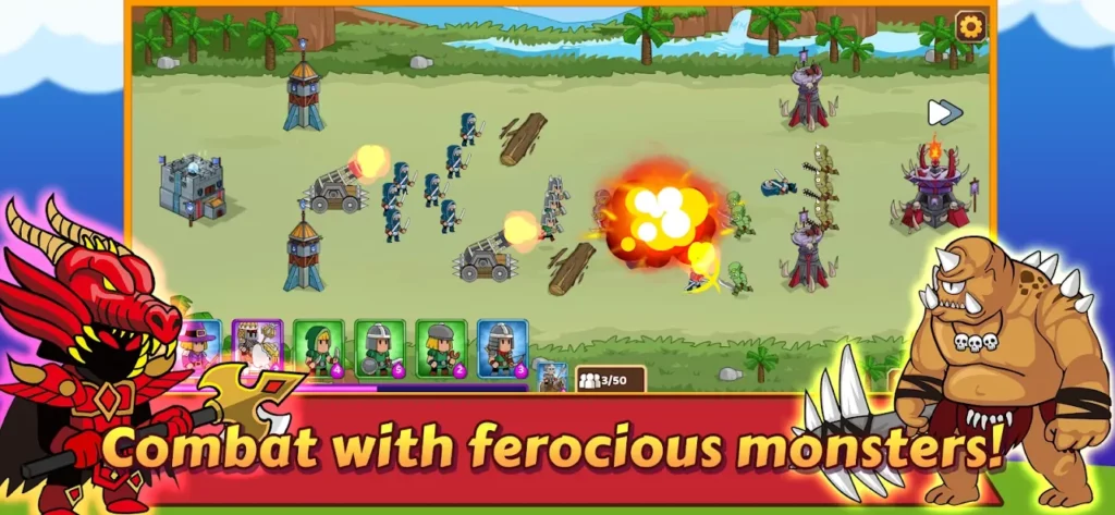 Dropwars: Defense Kingdom Wars screenshot