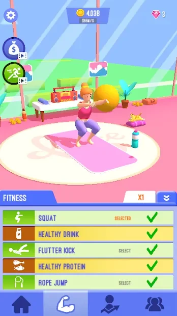 Idle Beauty Girl screenshot