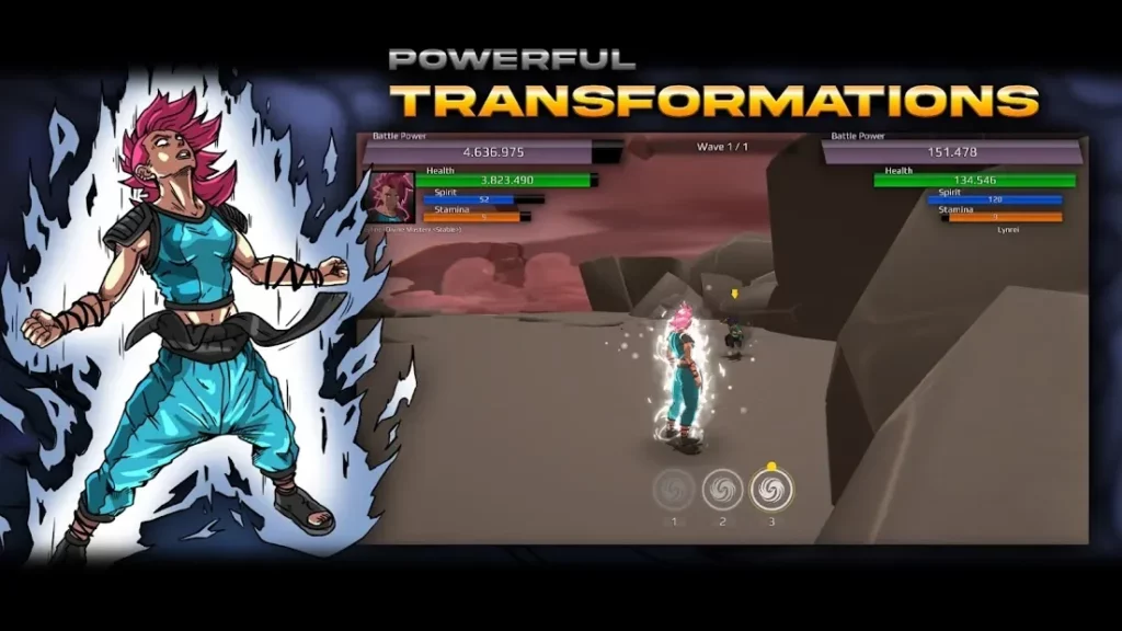 BURST TO POWER screenshot