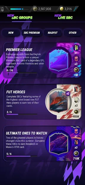 MAD FUT 22 Draft & Pack Opener screenshot