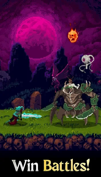 Idle Hero Slayer - Fantasy Pixel Dungeon Survival screenshot