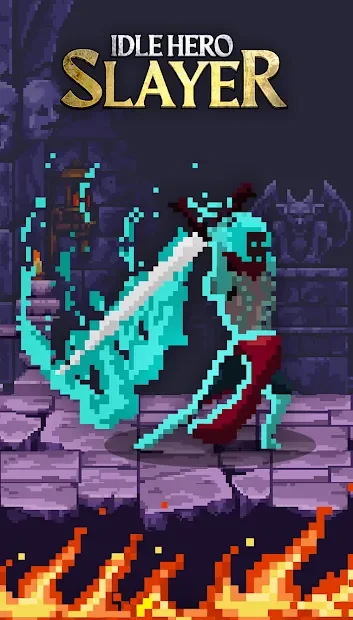 Idle Hero Slayer - Fantasy Pixel Dungeon Survival screenshot