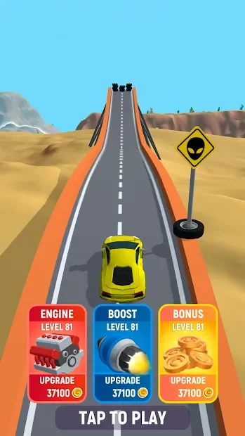 Crash Delivery: разбей машину прыжком с трамплина screenshot