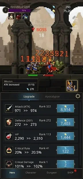 Transform RPG : Idle RPG screenshot