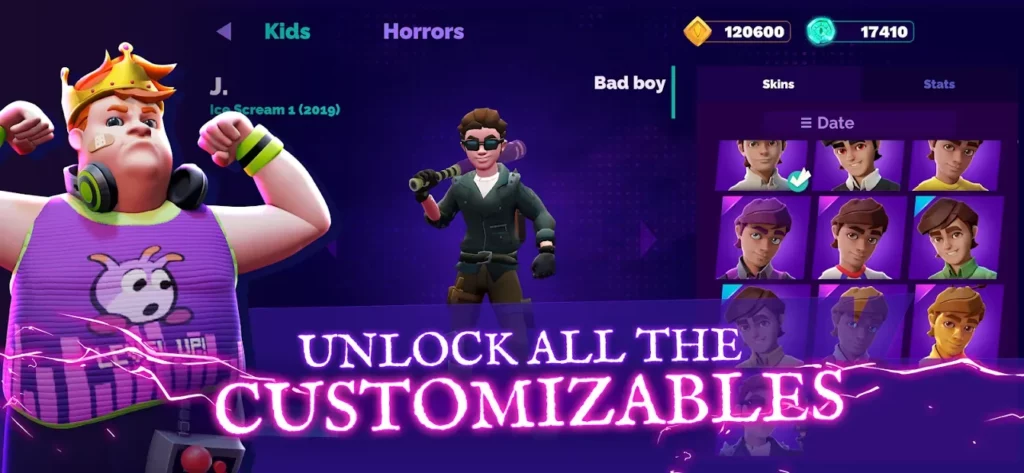Horror Brawl: Королевская битва в стиле хоррор screenshot