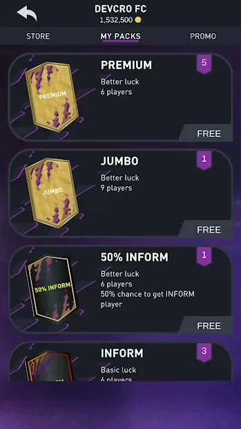 DEVCRO 22 - Draft, Packs & More! screenshot
