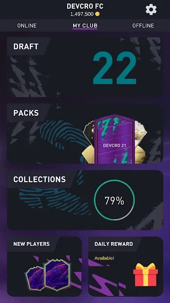 DEVCRO 22 - Draft, Packs & More! screenshot