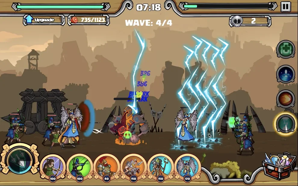 Kingdom Defense : TD Castle War screenshot