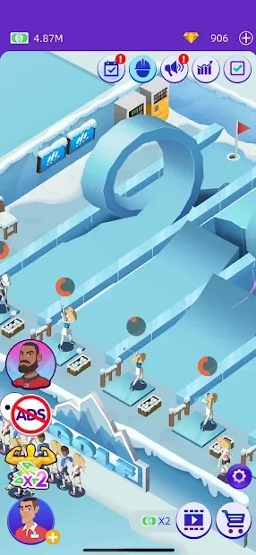 Idle GYM Sports - Fitness Workout Simulator Game screenshot