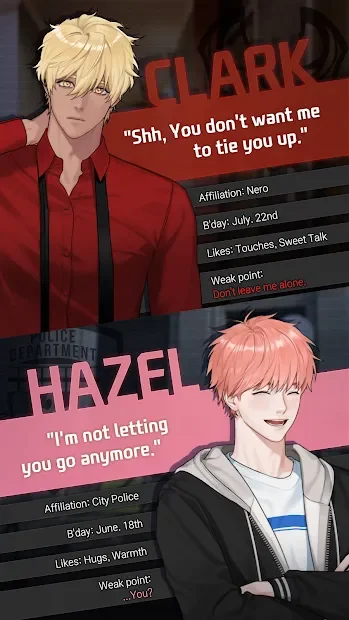 Killing Kiss : BL story game screenshot