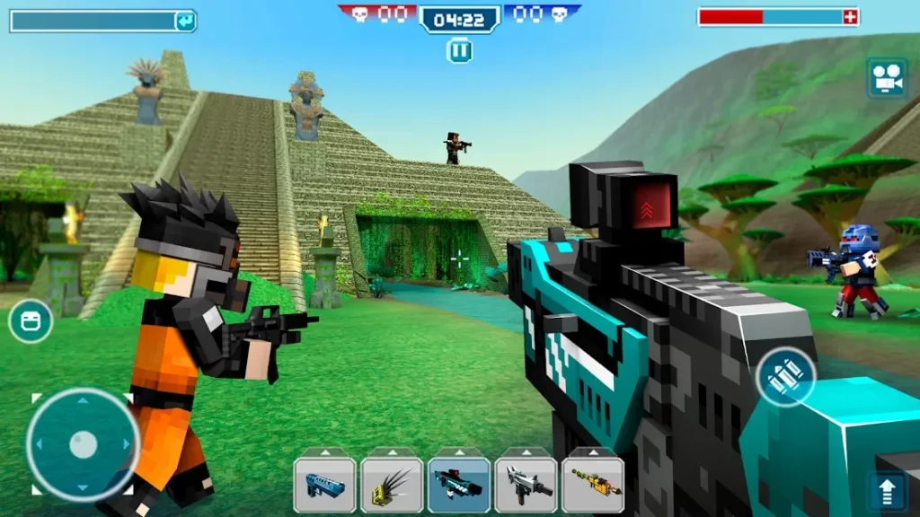 Blocky Cars: танки онлайн пвп screenshot