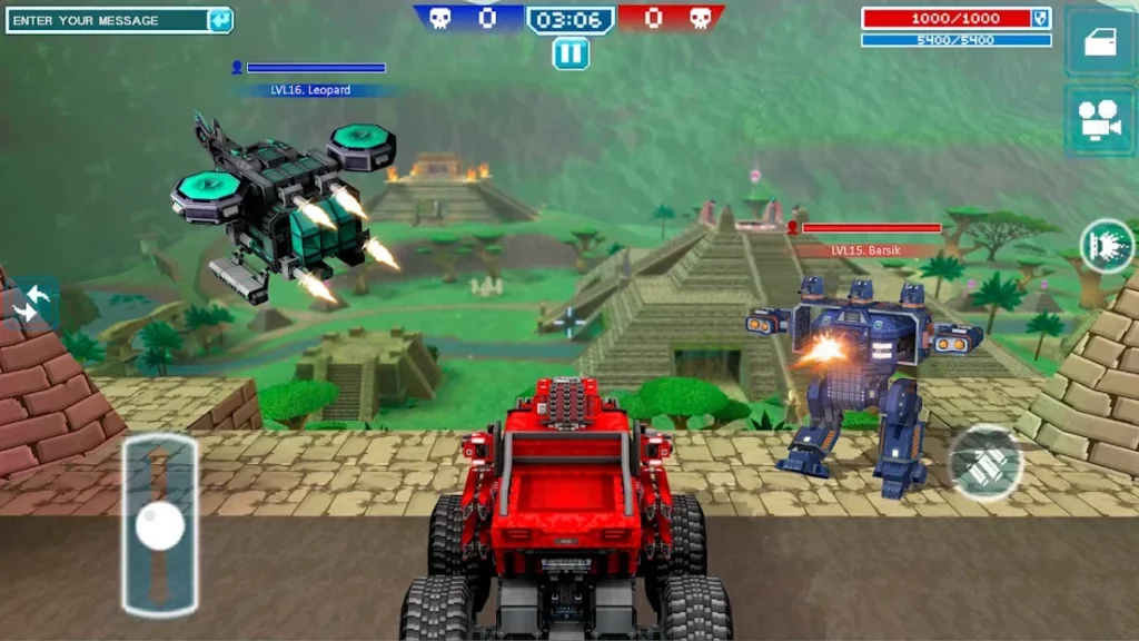 Blocky Cars: танки онлайн пвп screenshot