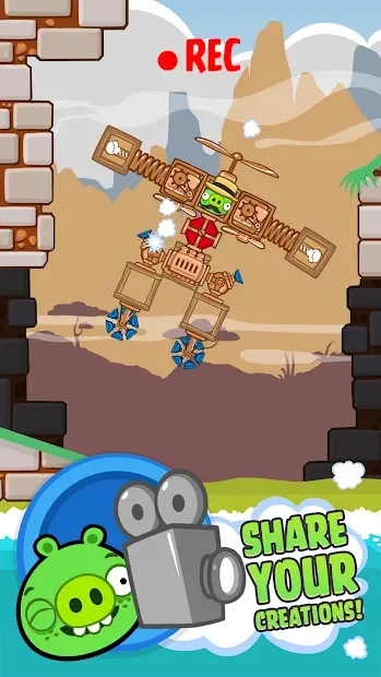 Bad Piggies HD screenshot