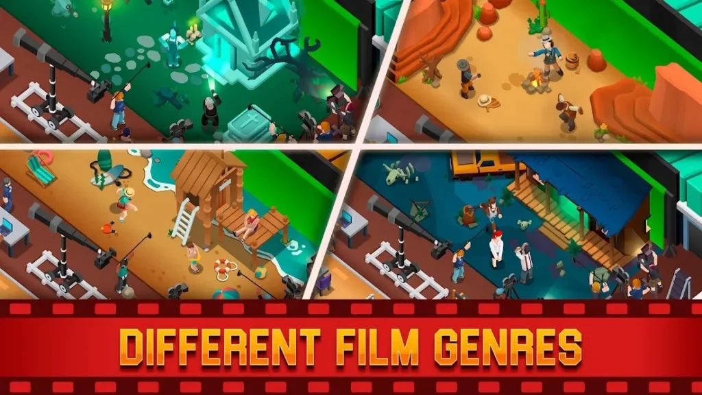 Idle Film Maker Empire Tycoon screenshot