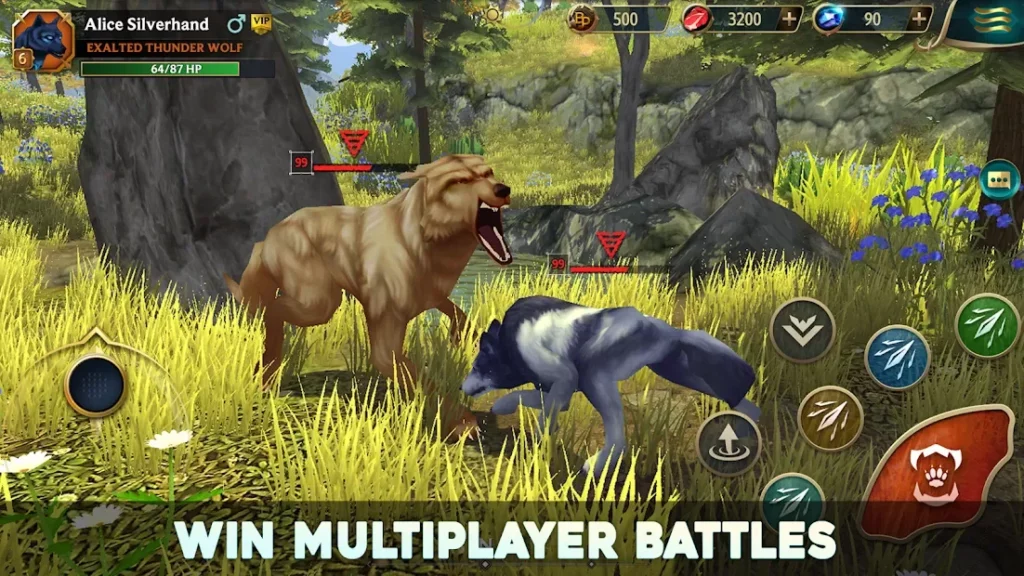 Wolf Tales - Online Wild Animal Sim screenshot
