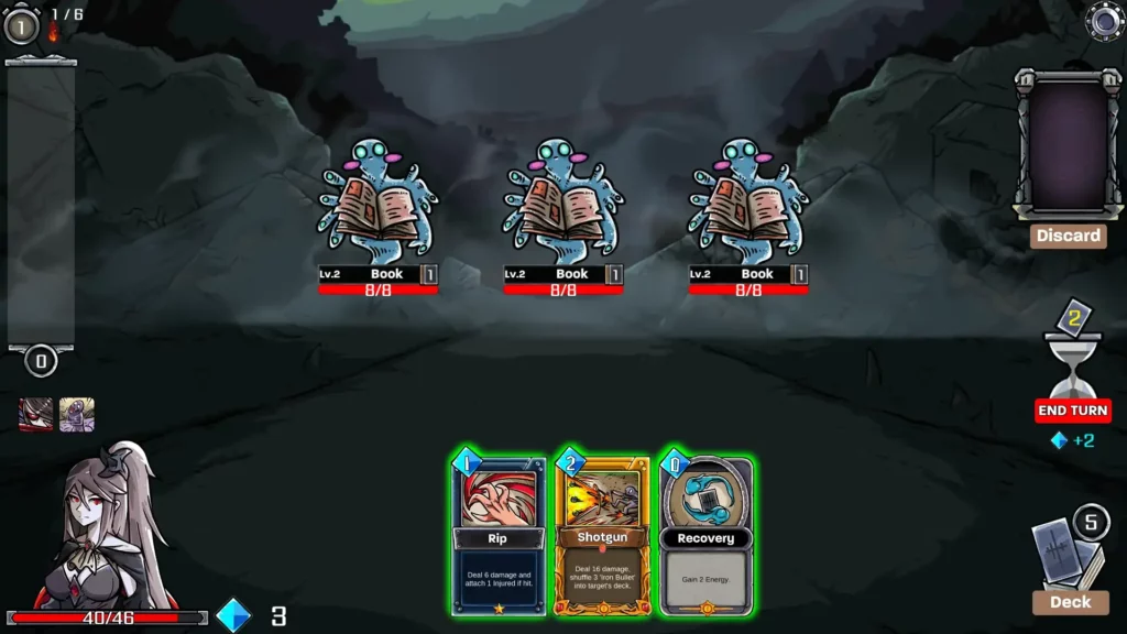 Lophis Roguelike:Card RPG game,Darkest Dungeon screenshot