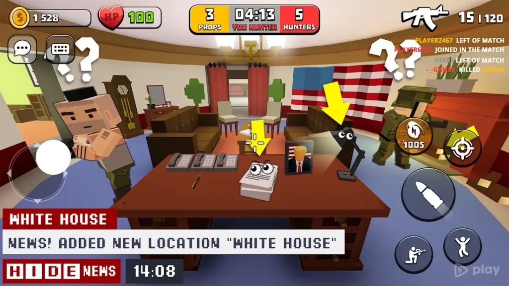 HIDE - Прятки Онлайн! screenshot