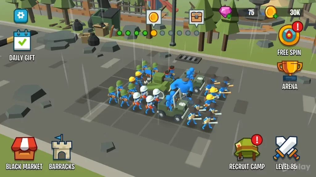 Stick Army: World War Strategy screenshot