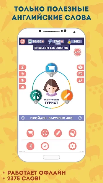 Английский для Начинающих: LinDuo HD screenshot