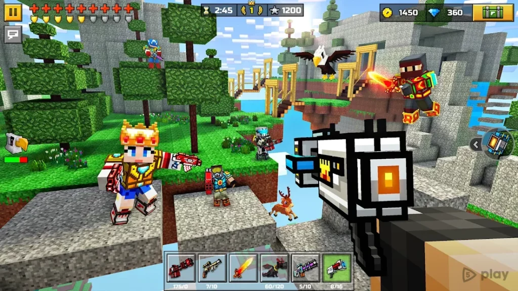 Pixel Gun 3D Стрелялки Онлайн screenshot