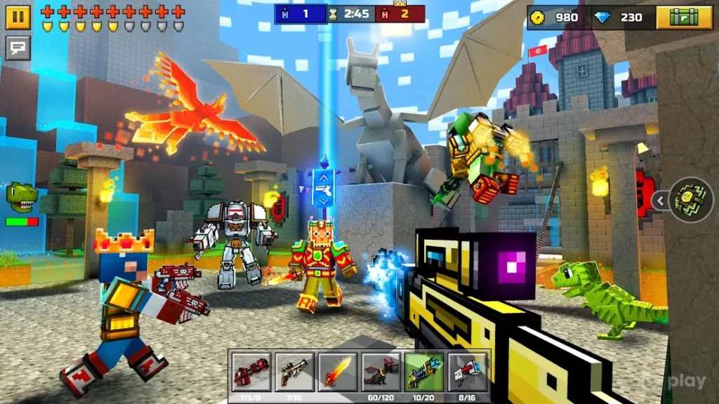 Pixel Gun 3D Стрелялки Онлайн screenshot