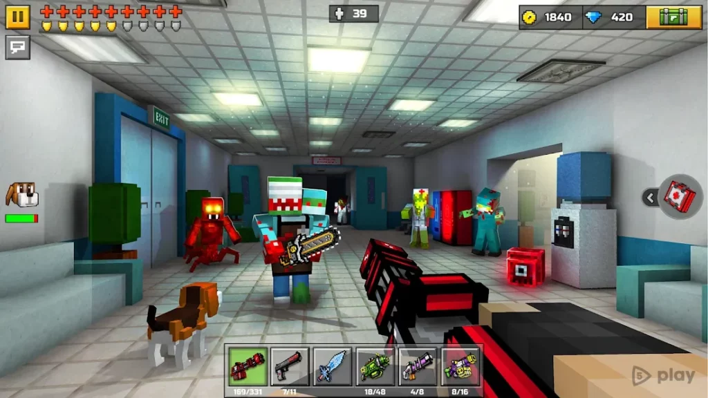 Pixel Gun 3D Стрелялки Онлайн screenshot