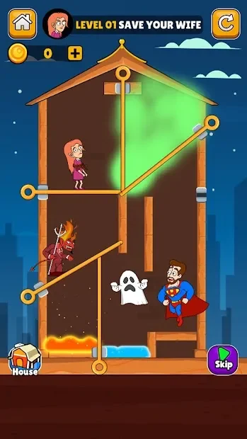 Home Pin - How To Loot? - Pull Pin Puzzle screenshot