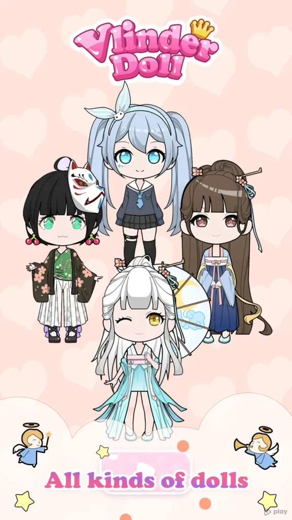 Vlinder Doll: Dress up games screenshot
