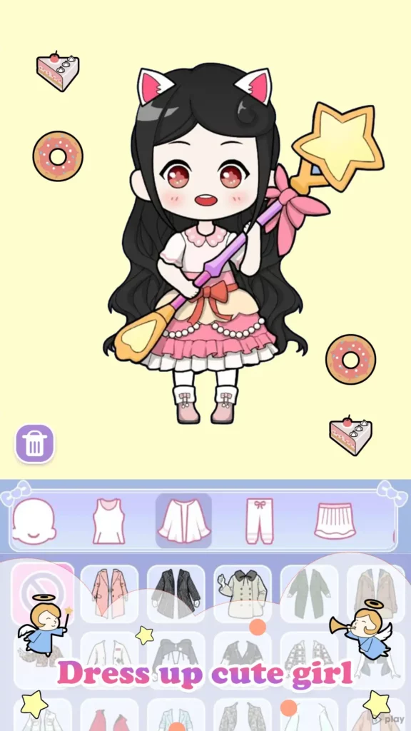 Vlinder Doll: Dress up games screenshot