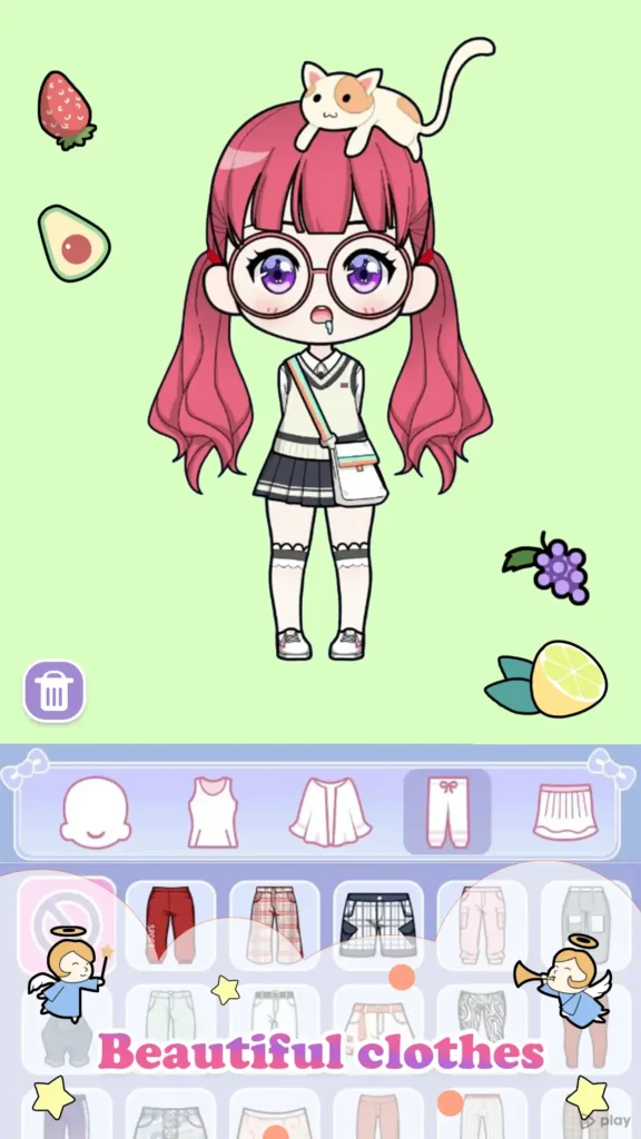Vlinder Doll: Dress up games screenshot