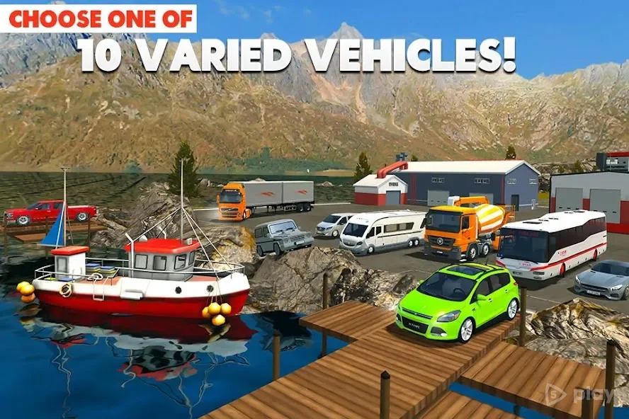 Driving Island: Delivery Quest screenshot