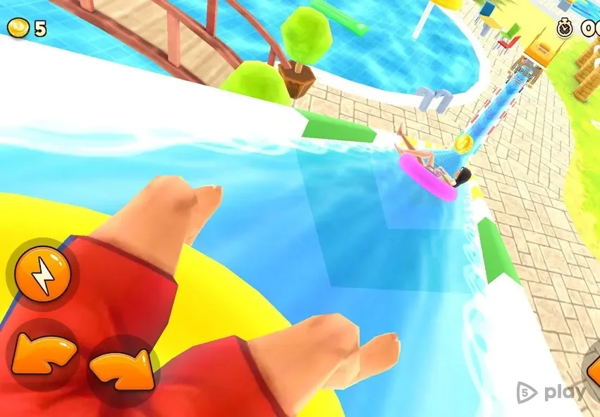 Uphill Rush Water Park Racing screenshot