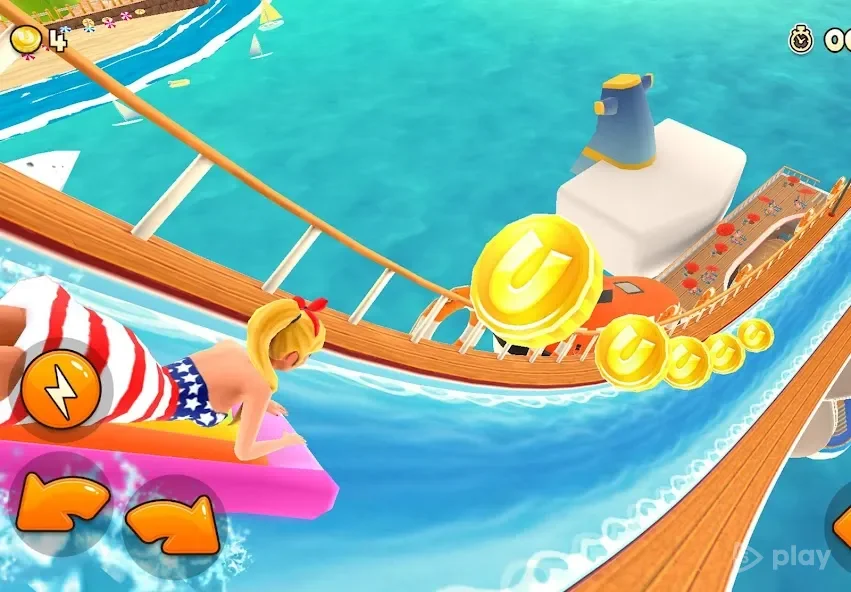 Uphill Rush Water Park Racing screenshot