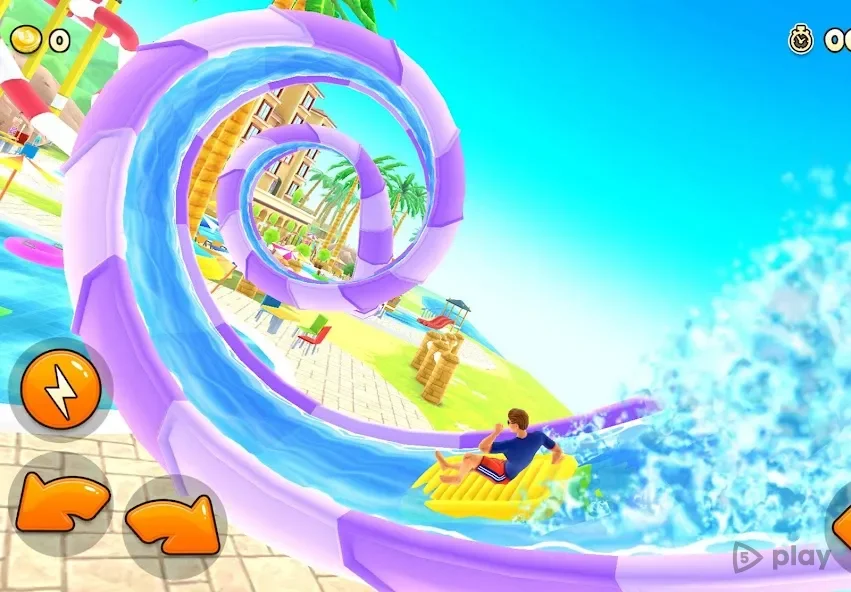 Uphill Rush Water Park Racing screenshot
