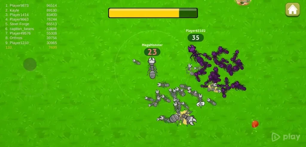 Ants .io - Сетевая Игра screenshot
