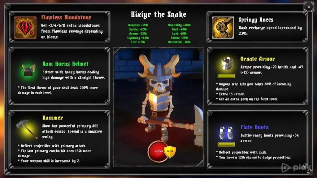 Skeletal Avenger screenshot
