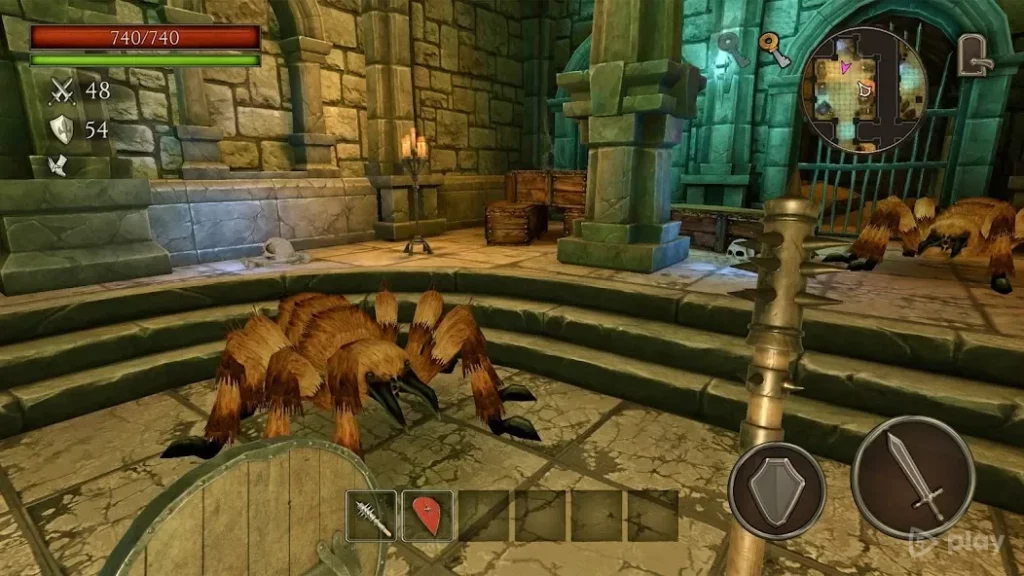 Ghoul Castle 3D - Action RPG screenshot